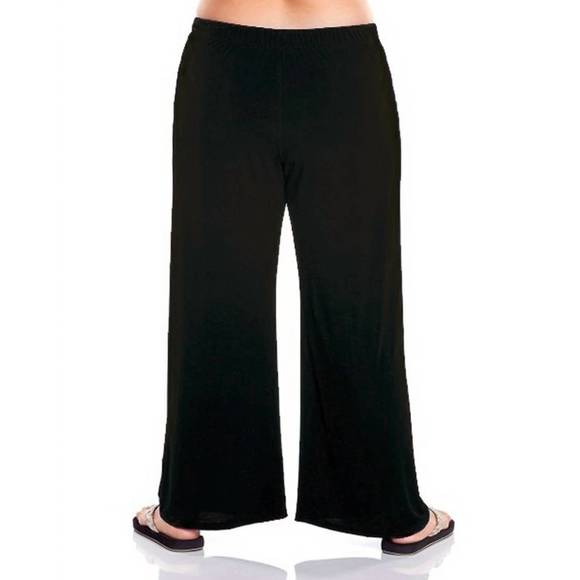 NEW ALWAYS FOR ME plus size lounge pant in black - Picture 2 of 2